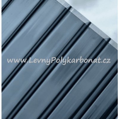 Exolon Makrolon 2Wall Dutinková deska 10 mm 1UV 2,1 m x 4 m šedá 8,4 m²
