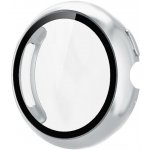 VSECHNONAMOBIL 119832 PC FULL COVER Plastový kryt se sklem pro Google Pixel Watch 4 41mm stříbrný – Zboží Živě