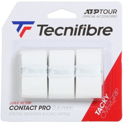 Tecnifibre ATP Pro Contact 3ks bílá – Zboží Mobilmania