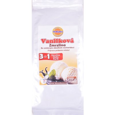 Dia Wellness Prášek na vanilkovou zmrzlinu 250 g – Sleviste.cz