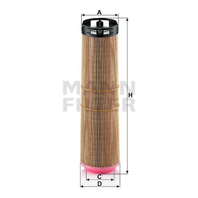 Vzduchový filtr MANN-FILTER C 12 178/2 – Hledejceny.cz