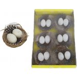 Velikonoční vajíčka v hnízdě, 6 ks X5773 – Zbozi.Blesk.cz