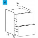 EBS MBAES60KIS Skříňka spodní pod indukci, 60 cm, diamantově šedá 1 set – Zbozi.Blesk.cz