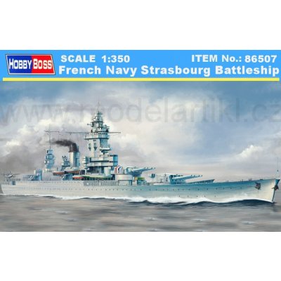 Hobby Boss French Navy Strasbourg Battleship 86507 1:350