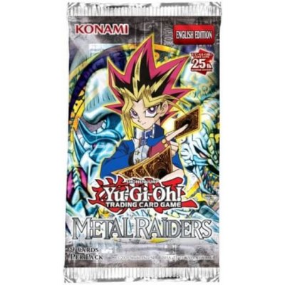 Konami Yu-Gi-Oh 25th Anniversary Edition Metal Raiders Booster – Zboží Mobilmania