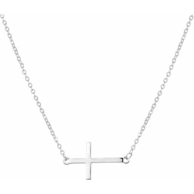 Agato Stříbrný náhrdelník s křížkem AGS1532/47 – Zboží Dáma