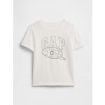 GAP Baby tričko s logem Bílá – Zboží Dáma
