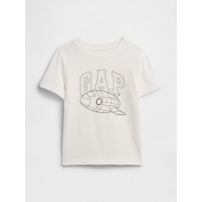 GAP Baby tričko s logem Bílá – Zboží Dáma