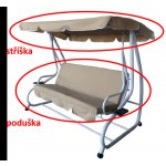 Rojaplast De Luxe Stříška+podušky béžová – Zboží Dáma Rojaplast De Luxe Stříška+podušky béžová – Zboží Dáma