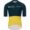 Cyklistický dres HOLOKOLO VIBES - zelená/žlutá