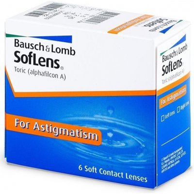 Bausch & Lomb SofLens Toric 6 čoček – Zboží Mobilmania