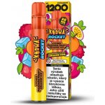Kurwa Rocket Lychee Passion Fruit Orange Ice 20 mg 1 200 potahů – Zboží Dáma