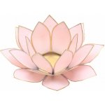 Nefertitis Svícen lotos růžový NF8280 - cca 13,5 cm – Zboží Mobilmania