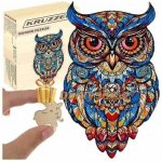 Kruzzel Dřevěné Sova 177 dílků – Zboží Dáma