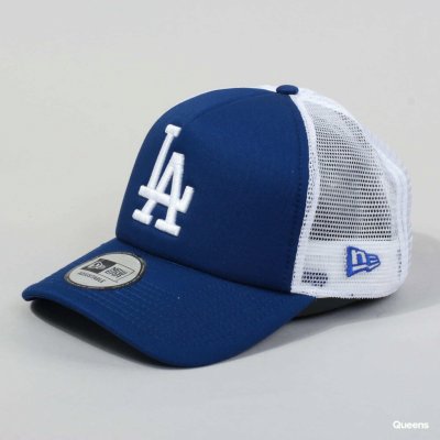 New Era 9FORTY Clean Trucker Los Angeles Dodgers Snapback Light Royal / Optic White – Zboží Mobilmania