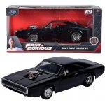 JADA auto Fast & Furious 1327 Dodge Charger tlakově litý černý 1:24 – Zbozi.Blesk.cz