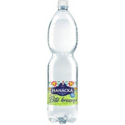 Hanácká Kyselka Ochucená bílé hrozny 6 x 1,5 l – Hledejceny.cz