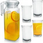 Excellent Houseware Džbán 1,1 l + 4 x 200 ml – Hledejceny.cz
