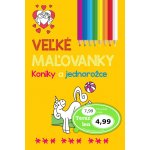 Veľké maľovanky koníky a jednorožce – Sleviste.cz