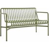 Zahradní lavice HAY Palissade Dining Bench Armrest Olive