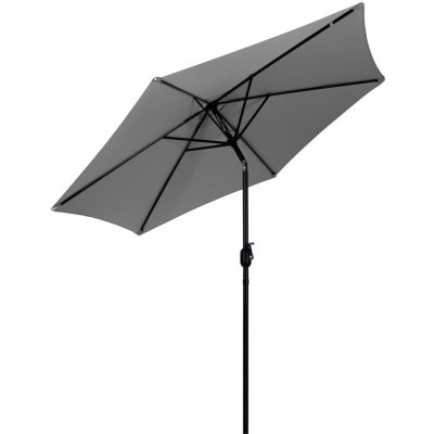 MultiGarden Zahradní slunečník Alissa 270 cm šedý – Sleviste.cz