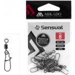 MIKADO obratlík Rolling zátěžový s karabinou Fastlock BN černý nikl vel.10 11kg 10ks – Hledejceny.cz