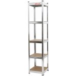 AHProfi Policový regál STANDARD, 5 polic, 400 x 400 x 1800 cm - AH3009 – Zboží Mobilmania