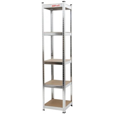AHProfi Policový regál STANDARD, 5 polic, 400 x 400 x 1800 cm - AH3009 – Zboží Mobilmania