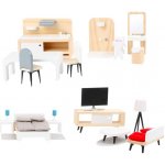 Small Foot Kompletní sada nábytku pro panenky – Zboží Mobilmania