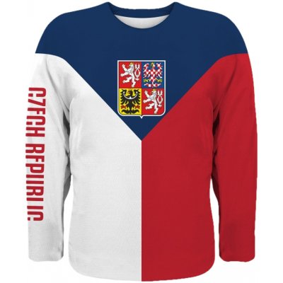 3B Hokejový fan dres CZECH REPUBLIC Trikolora – Sleviste.cz