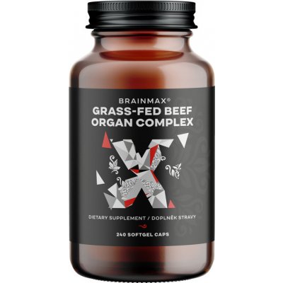 BrainMax Grass-Fed Beef Organ complex 240 kapslí – Hledejceny.cz