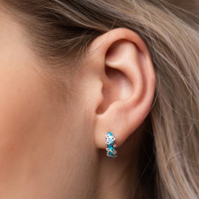 Olivie stříbrné OPÁLOVÉ KROUŽKY 4680 – Sleviste.cz