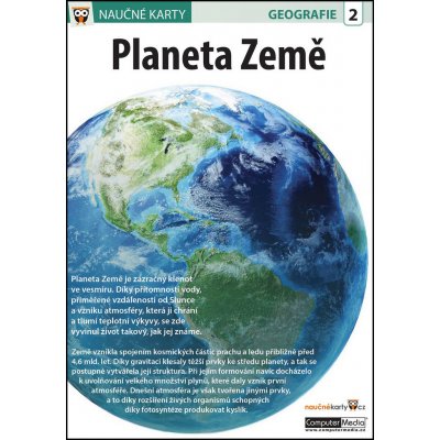 Planeta Země - Naučná karta