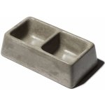 Bemi Miska betonová dvojitá 2 x 0,3 l – Zboží Dáma