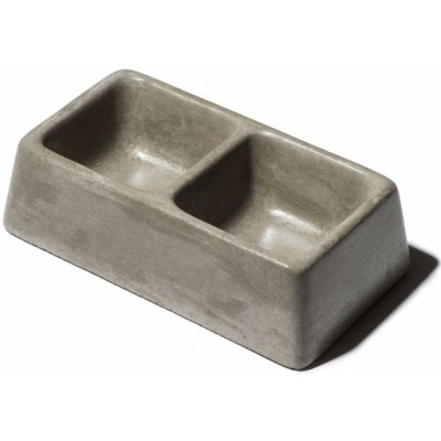 Bemi Miska betonová dvojitá 2 x 0,3 l – Zboží Dáma