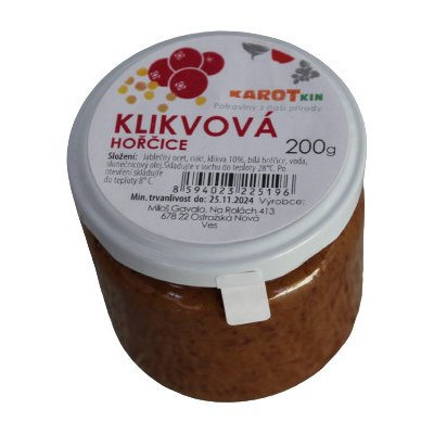 KAROTKIN KLIKVOVÁ HOŘČICE – Zboží Dáma
