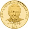 Česká mincovna Zlatá půluncová medaile Karel Gott 15,56 g