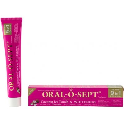 ORAL-O-SEPT zubní pasta Coconut Ice Touch & WHITENING 75 ml