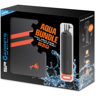SP Gadgets Set příslušenství pro sportovní kamery SP AQUA BUNDLE – Sleviste.cz
