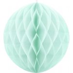 Papírová koule tyrkysová 20 cm – Zboží Mobilmania