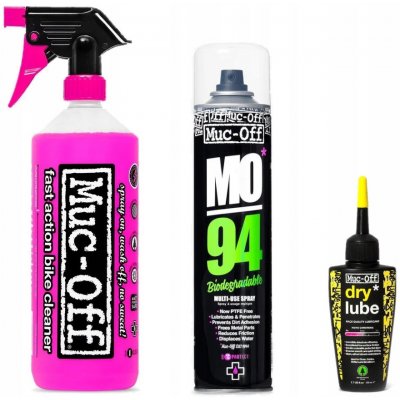 Muc-Off Wash Protect & Lube Dry Kit – Zboží Dáma
