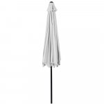 SPRINGOS SUNNY GU0034 Zahradní slunečník 290 cm, světle šedý – Hledejceny.cz