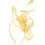 Fascinátor - svetložlutý – Zboží Dáma