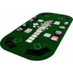 Garthen Skládací pokerová podložka zelená – Zboží Dáma