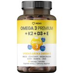 MOVit Omega 3 Premium+K2+D3+E 90 tobolek – Zboží Dáma