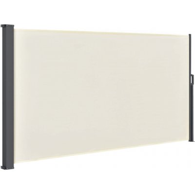 FurniGO - Boční markýza Dubaj 300 x 180 cm - béžová – Zboží Mobilmania