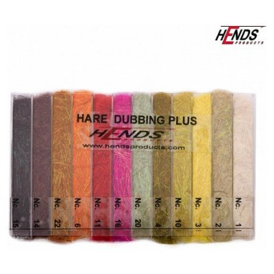 Hends HE HARE DUBBING PLUS - BLENDED SPECTRA DUBBING BOX - 12 BAREV - TMAVÝ – Hledejceny.cz