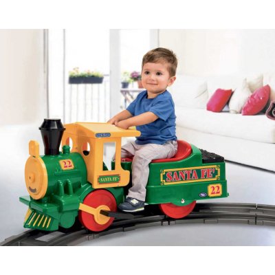 Peg-Pérego Santa Fé Train zelená – Zboží Mobilmania