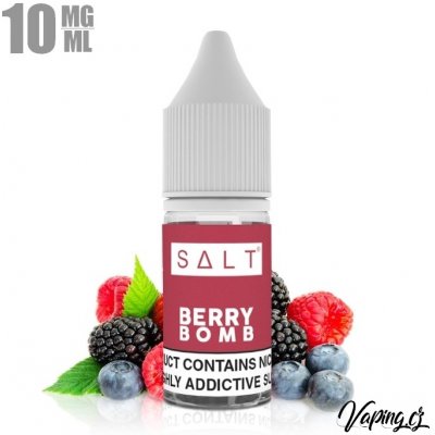 Juice Sauz SALT Berry Bomb 10 ml 10 mg – Zboží Mobilmania
