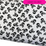 Korunka Lebky na bílé – Zboží Dáma